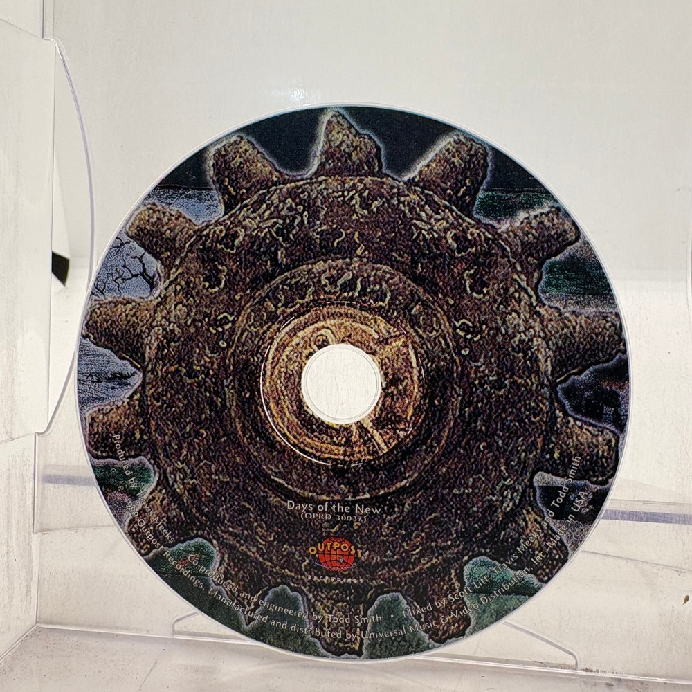 Days of the New Self-Titled Green Album CD 1999 Outpost Recordings OPRD-30037‎